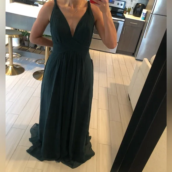 Azazie Dresses Azazie Maren In Pine Poshmark